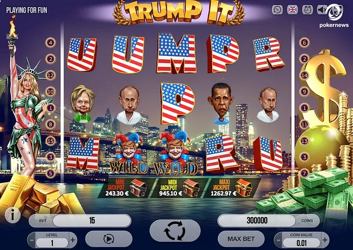 Trump It free slots win real money no deposit required