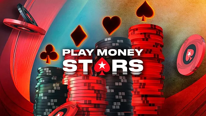 Fichas de poker dinheiro fictício na PokerStars