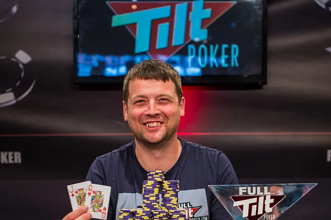 Winner of Full Tilt Poker UKIPT Galway - Alan Gold