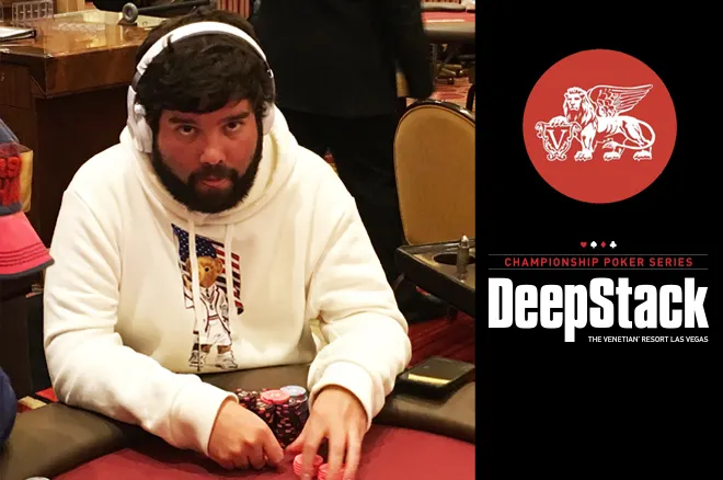 Pedro Oliveira nas DeepStack Series do Venetian