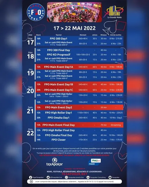 FPO LGM schedule 2022