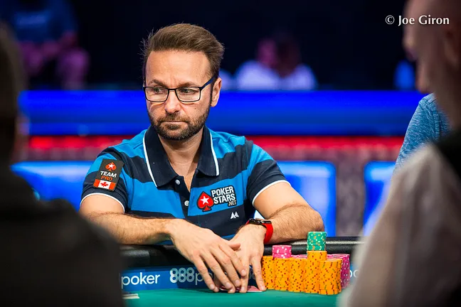 Daniel Negreanu from his final table in the $10,000 H.O.R.S.E. earlier