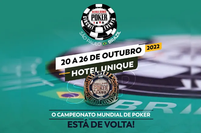 Cronograma WSOP Brazil 2022
