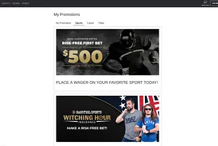 This is BetMGM sports betting promotions.