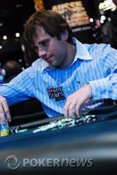 Ivan Demidov is well placed in the Top 10 chip counts
