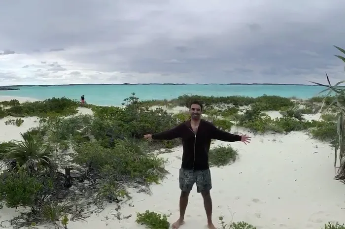 Faraz Jaka Swims with the Pigs at PCA 0001
