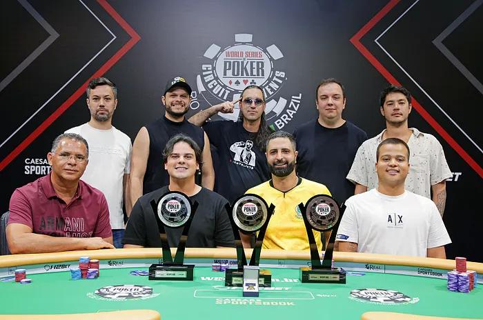 Mesa Final do Main Event da WSOP Brazil