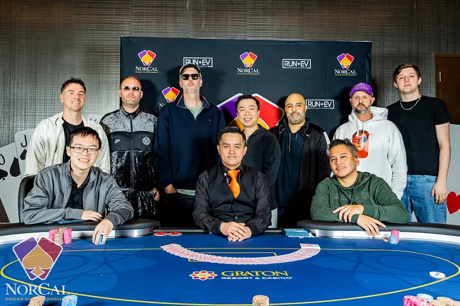 $1,100 Main Event Final Table