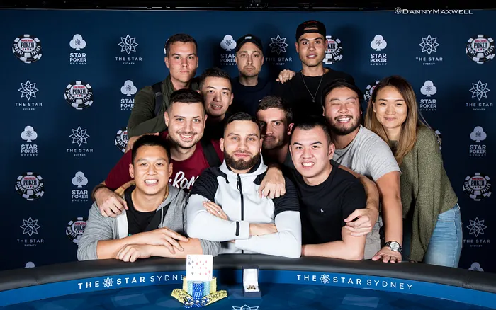 Huss Hassan - 2018 WSOP International Circuit The Star Sydney$1,320 6-Max Winne