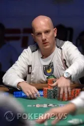 Jesper Hougaard in Event #36, which he won