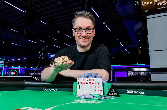 Sebastian Pauli Finally Gets His Razz Bracelet, 13 Years Later