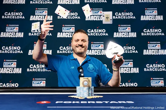 Jorge Lopes campeão no EPT Barcelona 2026