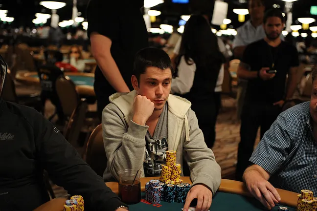 Chip leader Gavin Cochrane