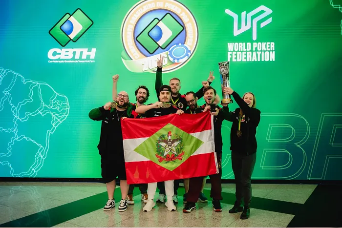 Seleção de Santa Catarina, campeã do CBPE 2026