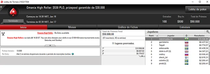 Felipe "felipe52" Theodoro Crava Hot 9 e  Daily Marathon & Mais 104