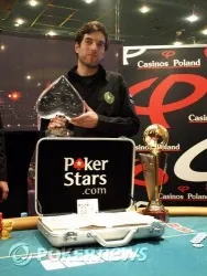 Joao Barbosa, 2008 EPT Warsaw Champion