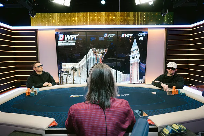 Heads-up play in the WPT Venetian Las Vegas Spring Championship