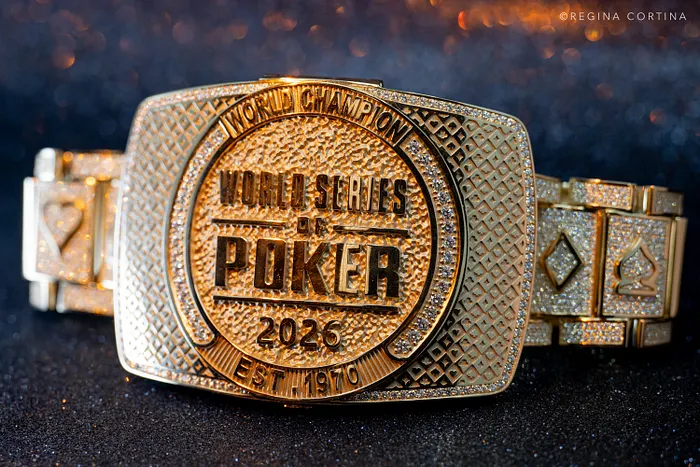 WSOP Main Event bracelet 2026