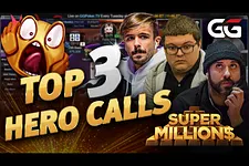 GGPoker Super MILLION$ Top 3 Hero Calls