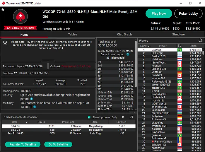 main evento medium wcoop 2020