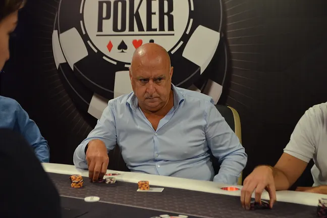 Ad Schaap at Last Year's WSOP Circuit in Rotterdam