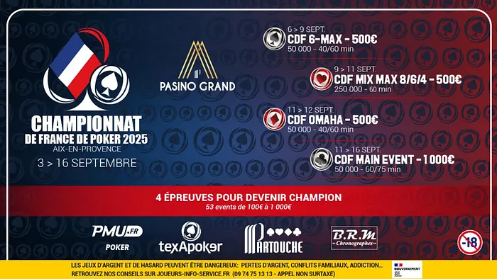 Championnat France Poker