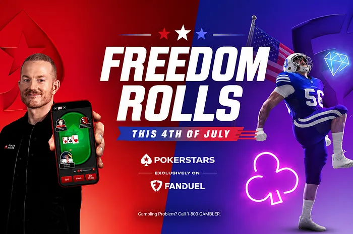 New $500 Freedom Rolls Hit PokerStars on FanDuel this Fourth of July