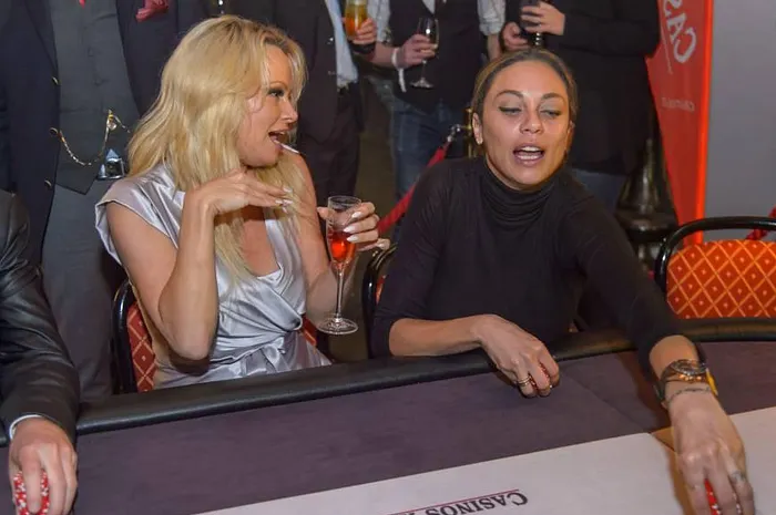 Pamela Anderson tape le carton avec Boris Becker 0001