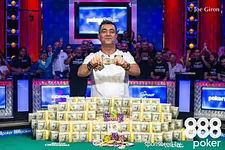 Hossein Ensan Wins the 2019 World Series of Poker Main Event for $10,000,000