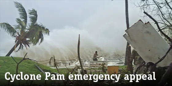 Cyclone Pam : Un don pour Vanuatu 0001