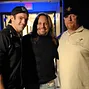 Vince Neil visits backstage with Joe Cada and Darvin Moon