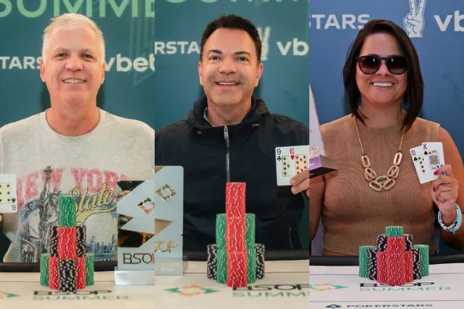 Marco Caminha, Carlos Medeiros e Priscila Martins