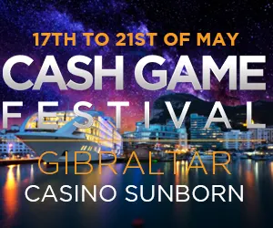 Cash Game Festival Gibraltar