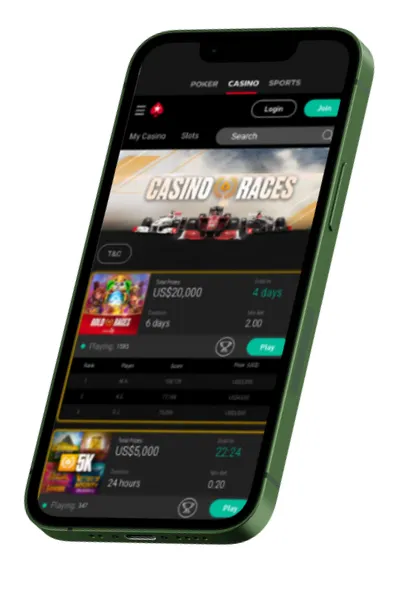 How to Join Casino Races at PokerStars Casino