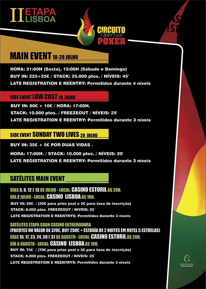 2ª Etapa Circuito Ibérico de Poker - Casino Lisboa 18 a 20 de Julho 101