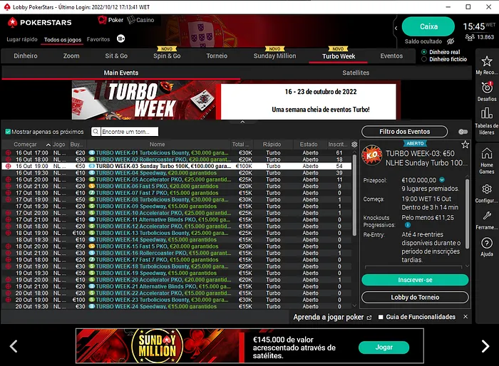 turbo week pokerstars