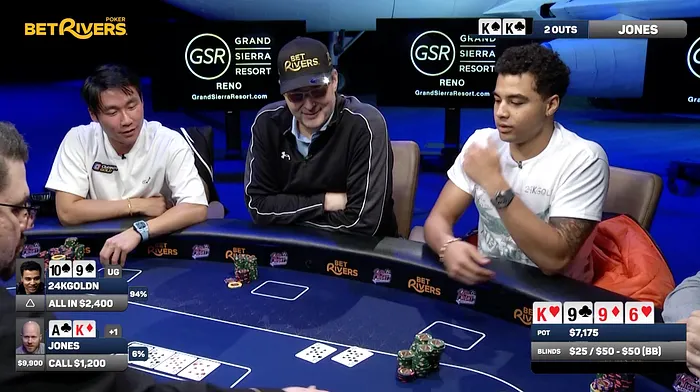 Dan "Jungleman" Cates Goes On Hellmuth's Home Game Rampage 102