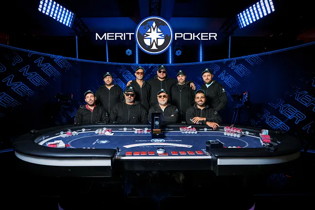 Final Table - Photo : Merit Poker