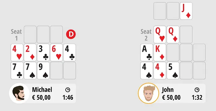 regras poker chinês Open-face Chinese poker (OFC) 