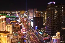 Las Vegas at night