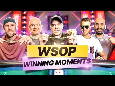 TOP WINNING MOMENTS OF THE 2025 WORLD SERIES OF POKER