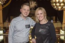 Chris Gordon and Kelly Saxby