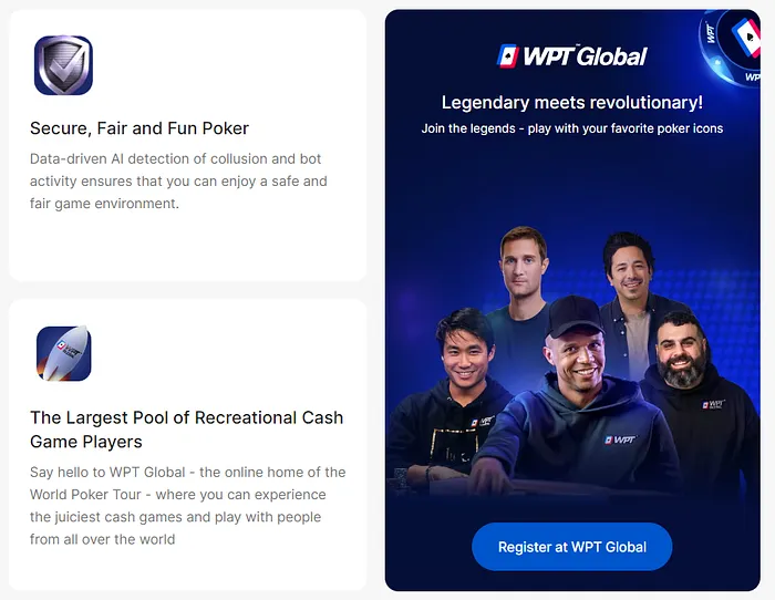 WPT Global tournaments