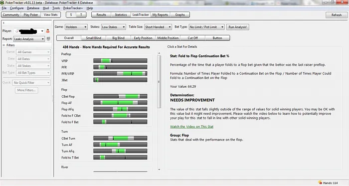 PokerTracker 4 : test de la version beta disponible pour le public 107
