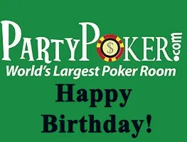Party Poker Celebra Aniversário 0001