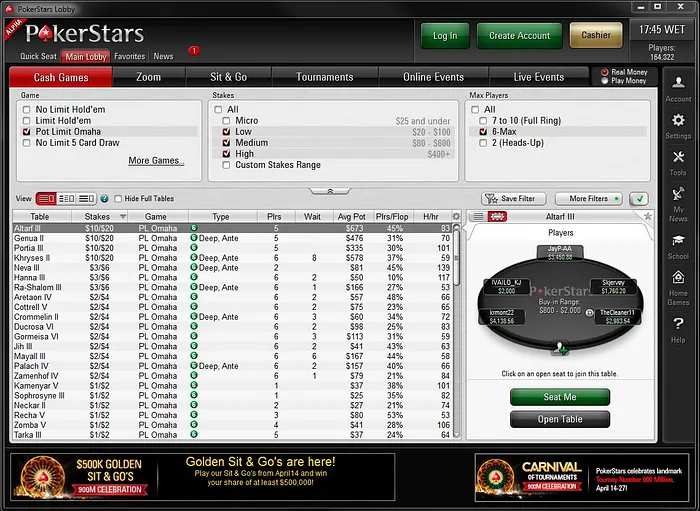 Review PokerStars 7 - Inovador, Simples e Prático por Paulo Pereira 103