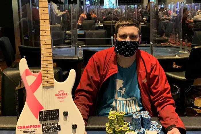 David Sweeley was the biggest winner of the festival at Seminole Hard Rock.