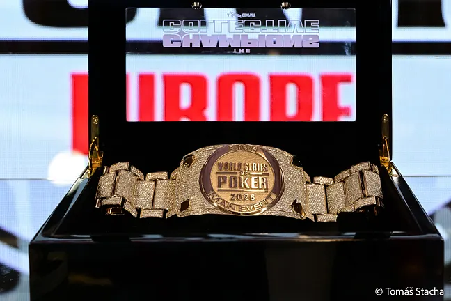 WSOP main event bracelet