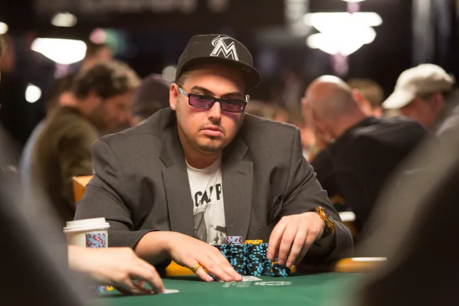 Daniel Suied (Seen Here in Earlier WSOP) is a Personality That Can't be Missed