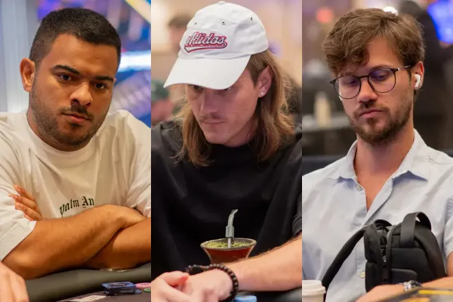 Gabriel Tavares, Alisson Piekazewicz e Kelvin Kerber